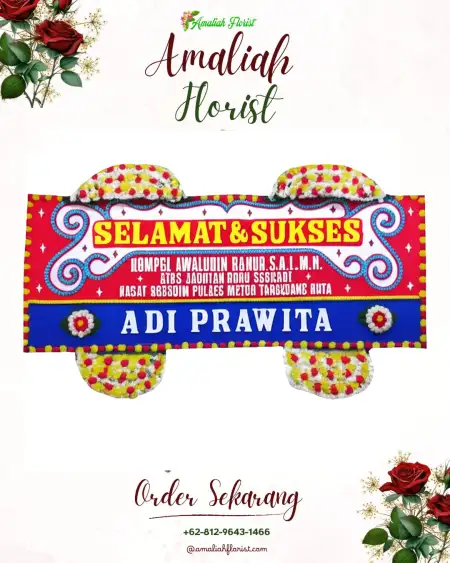 Papan Bunga Ucapan Selamat Sendangarum